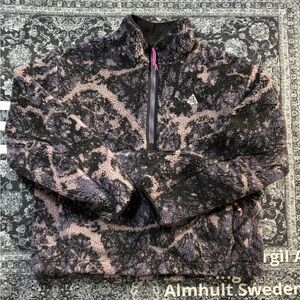 Nike ACG Purple and Black Fleece Pullover